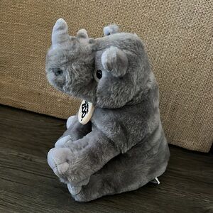 San Antonio Zoo Rhinosaurus Plush Gray 2018 Clean Safari Animals Stuffed Animal
